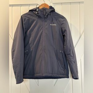 Columbia Navy Hooded Jacket